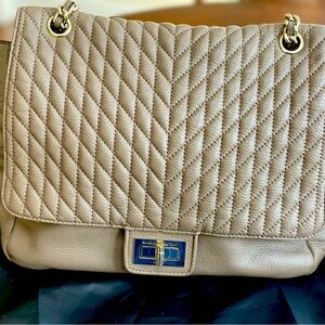 Karl lagerfield gently used shoulder bag